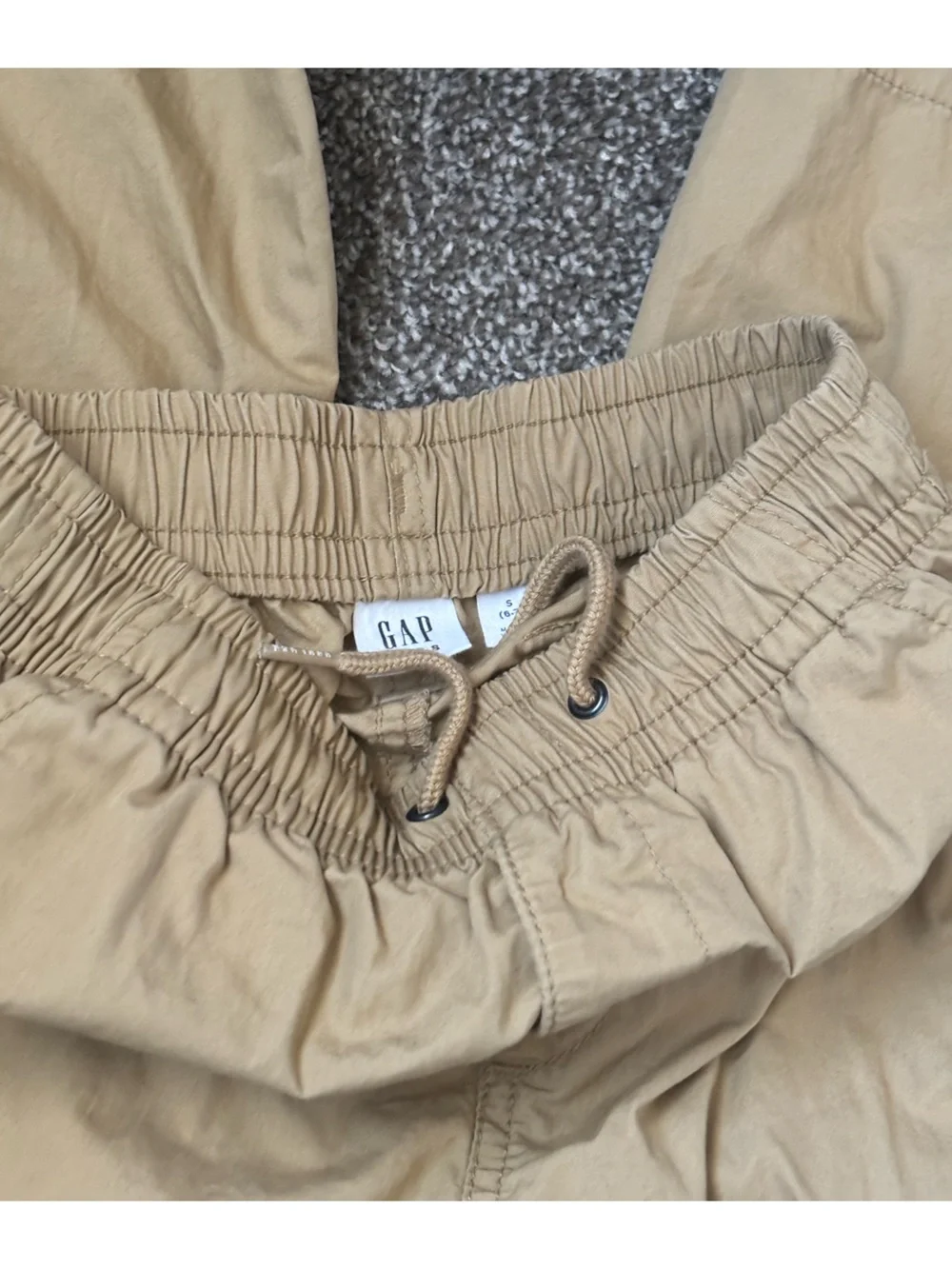 GAP Boys Tan Cargo Jeans
